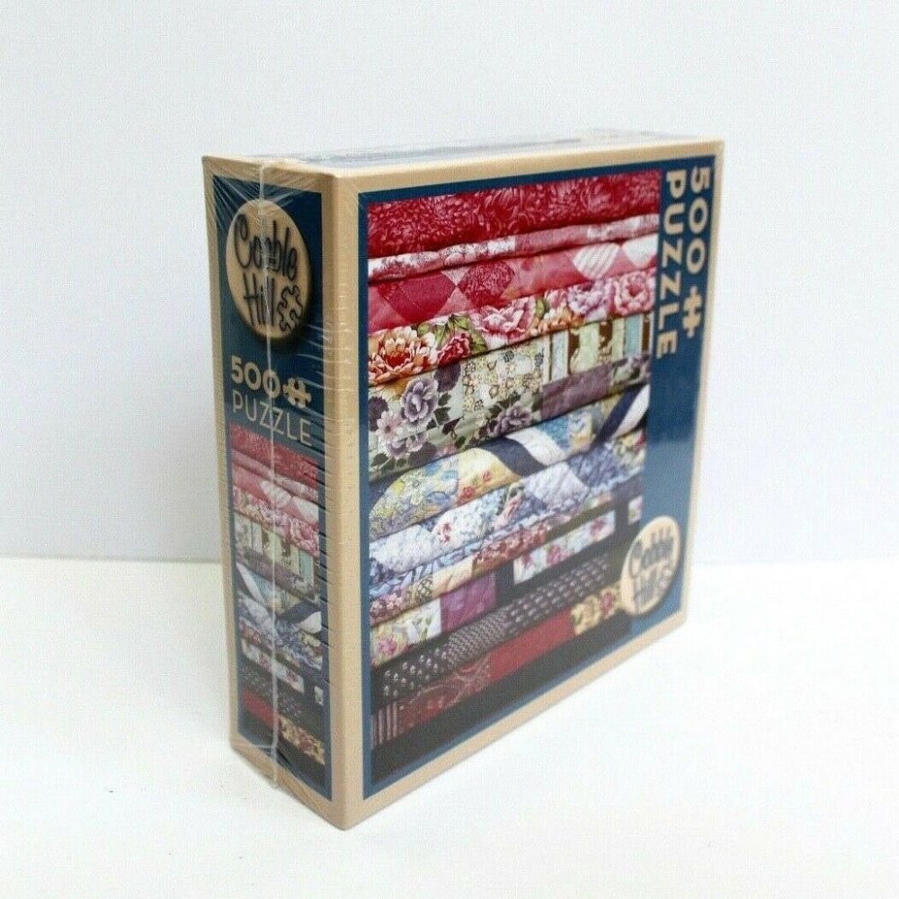 Cobble Hill Quilts Jigsaw Puzzle 500 Pieces